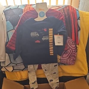 Carter's Navy and Gray Kids Matching Set